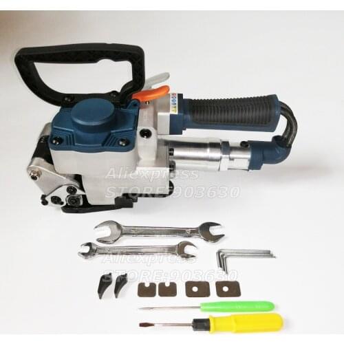 Upgraded Handheld Pneumatic Strapping Machine B19 PP PET Plastic Strapping Tool