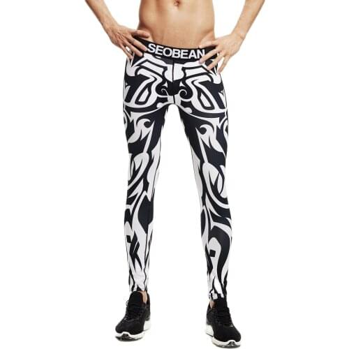 SEOBEAN Mens thermal long johns Gym tights bottom thermal underwear Thin trendy underpants Warm pants leggings slips hombre