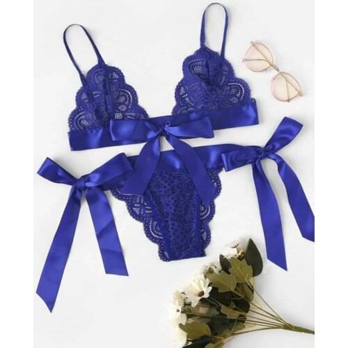 New Hot Sale Sexy Lingerie Set Black White Exposed Open Bra With Steel Prop Lace Erotic T-pants Underwear Women