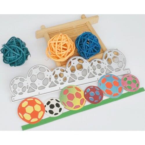Die die for football crafts, cut metal for scrapping, stamp carving, paper card, stamping, diy die, novelty