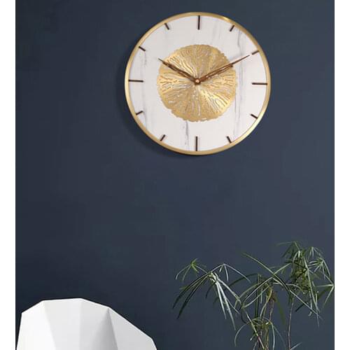 Luxury Silence Wall Clocks Nordic Creativity Bedroom Decorate ART Wall Clocks Modern Simple Horloge Murale Home Fashion EK50bgz