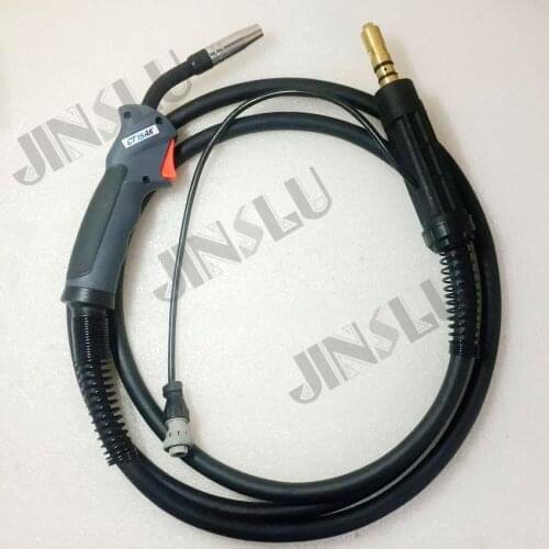 15AK BINZEL welding torch for MIG-250A welding machines,MB15AK welding gun with Miller plug 3M
