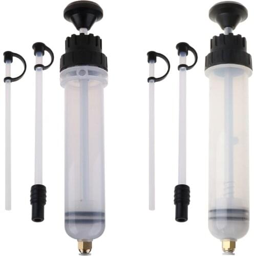 200cc Car Oil Fluid Extractor Automotive Filling Syringe Bottle Transfer Fuel Extraction Hand Pump Dispenser