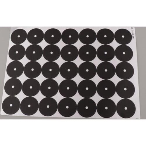 30pcs Billiard Spot Stickers Cue Ball Positioning Replacement Black