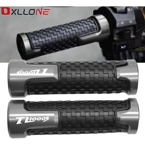 CNC Aluminium Grips Universial Motorcycle Parts Hand Bar Grip 7/8"22mm Motorbike Handle Bar Grips For SUZUKI TL1000S TL 1000 S