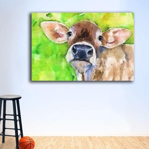 Large Wall art Wall Decor Wall Painting More-than-a-Cow-Painting oil Painting Print Nice Painting wall picture for living room