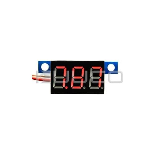 Digital Voltmeter DC 3.3V~30V Voltage Meter/Panel Meter Red Led display Digital Meter DC 12V 24V Volt Meter/Monitor/Tester