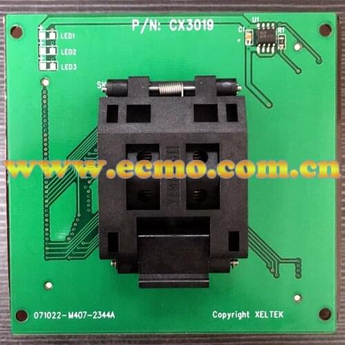 Ecmo.com.cn: Genuine Only - XELTEK QFP80 Socket Adapter CX3019