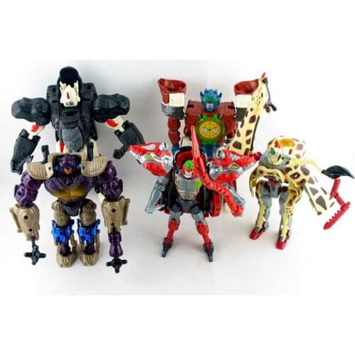 Transformation Beast Wars 17CM Optimus Primal Rattrap figure model Birthday gifts for children and collectible toys doll