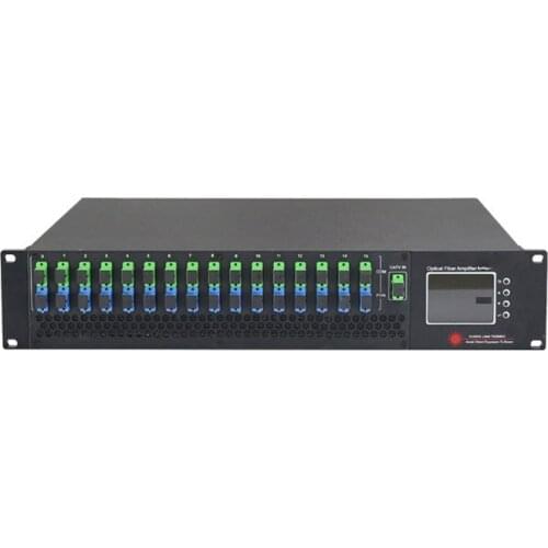 FTTH 1550nm 16ports WDM EDFA high power wdm amplifier EYDFA