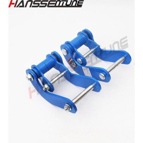 HANSSENTUNE 4x4 Suspension Spring Rear Comfort Double G-Shackle for Mitsubishi Triton 2015+ more comfort ride & handling