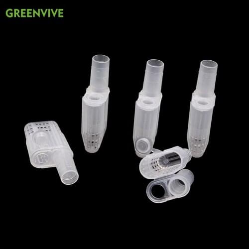 5PCS Bee Queen Rearing Cage Beekeeping Cell Catcher New Queen Bees Cages Tools Box Cup Box House Rear Plastic Equipment Supplies