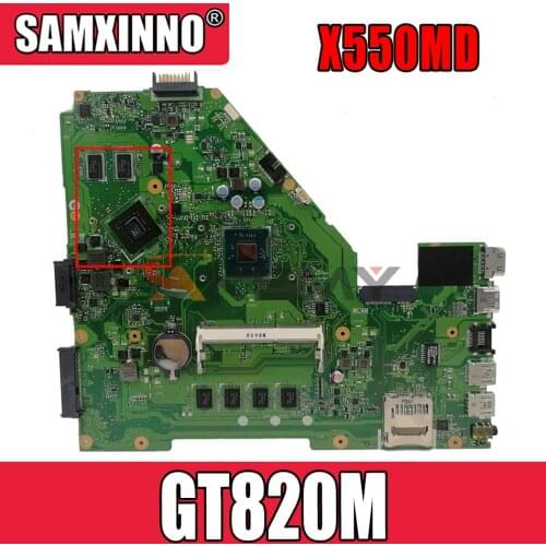 Akemy 60NB06P0-MB2400 Motherboard For ASUS X550MD Y582M X550MD X550MJ X552M MAIN BOARD 820M Graphics