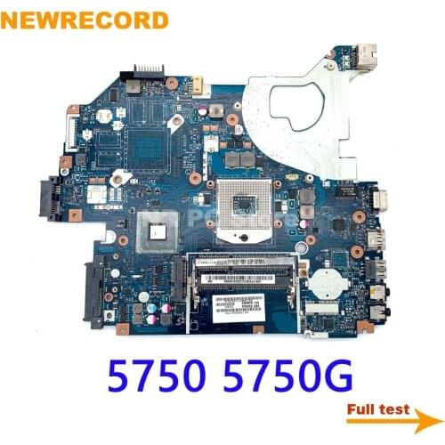 NEWRECORD For Acer aspire 5750 5750G Laptop Motherboard P5WE0 LA-6901P MBR9702003 MBRGK02003 HM65 DDR3 main board full test