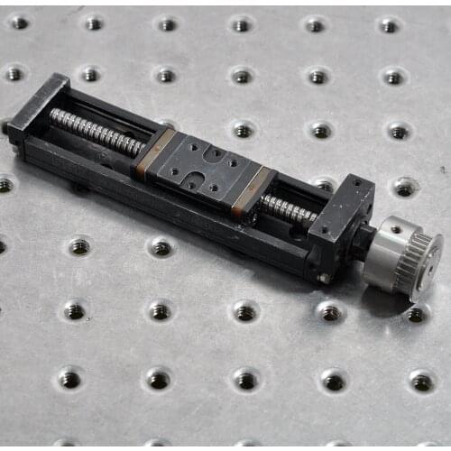 NSK MCM02005H02K manual one-axis precision screw feed linear fine-tuning displacement sliding table 21*41mm iron