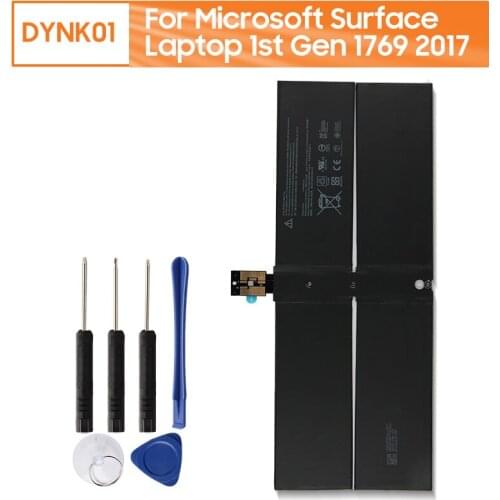 Original Replacement Battery DYNK01 For Microsoft Surface Laptop 1st Gen 1769 2017 G3HTA036H Authentic Laptop Battery 5970mAh