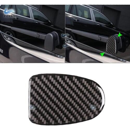 For Mercedes Benz V Class V250 V260 2015 2016 2017 2018 2019 2020 Car Carbon Fiber Exterior Rear Windshield Wiper Cover Trim