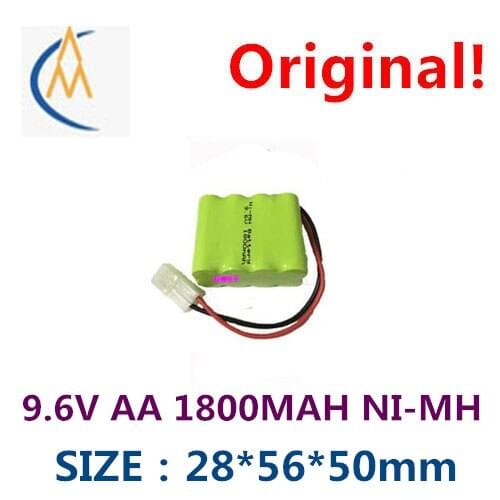 Genuine 9.6vaa Ni MH rechargeable battery remote control toy car and boat double deck OTA palace head, full capacity, durable an