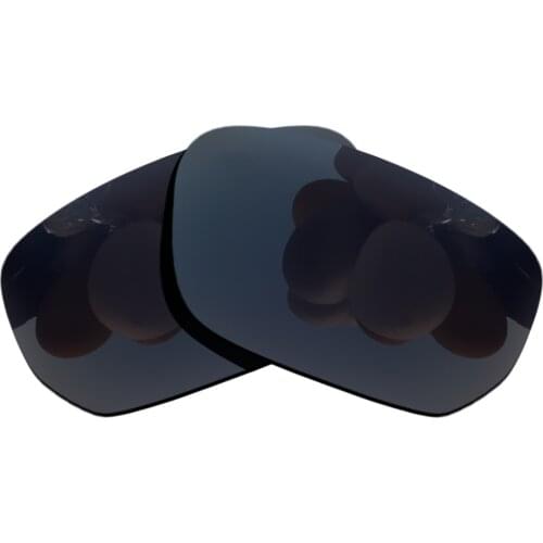 Polarized Sunglasses Replacement Lenses for-Style Switch Frame - Grey Black