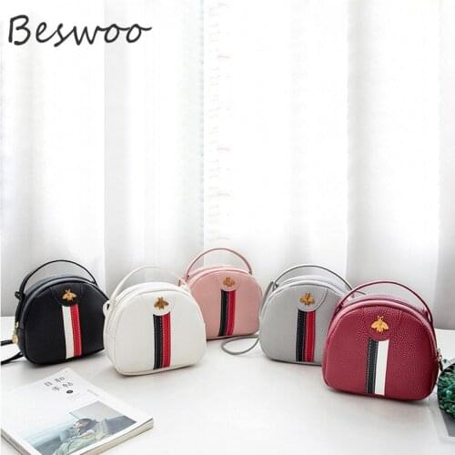 New Hot Sale Bags for Women Fashion Litch Print Leather Shoulder Bag Solid Zipper Travel Phone Bag Casual Designer Handbags 2021