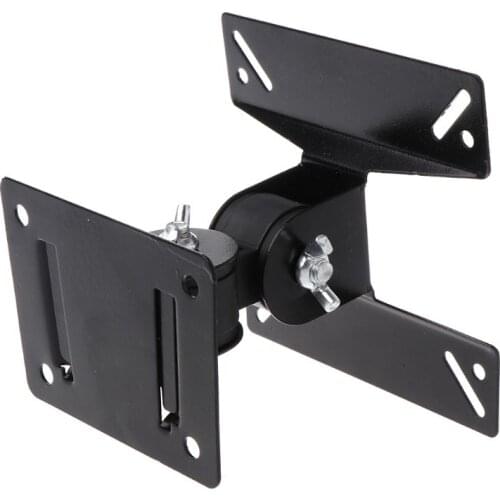 Universal TV Wall Mount Swivel Tilt 180 Degrees TV PC Monitor Bracket 14-24 Inch B85B