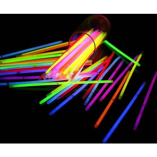 Party Fluorescence Light Colorful Glow Sticks Bracelets Necklaces Neon For Wedding Festive Vocal concert Home Supplies