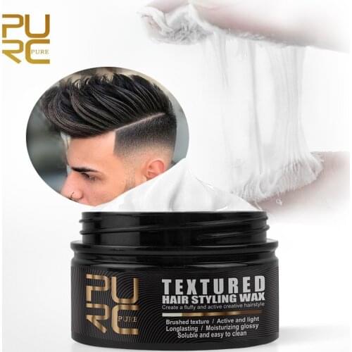 Mens Hair wax Strong And Hold Unisex Hair Wax Black Color Hair Clay Temporary Hair Dye For Hair Styling for all hair types 50ML