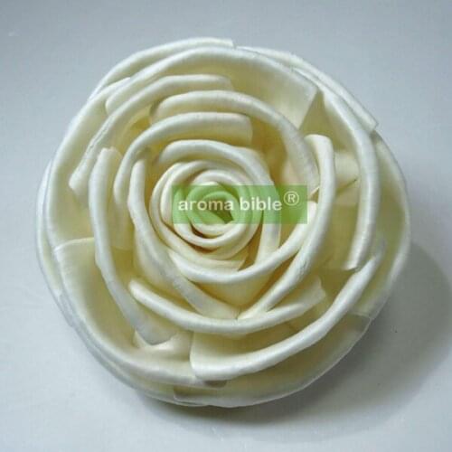 1000 pcs /lot Handmade sola wood flowers for fragrance diffuser and home decor with 12cm Rope or rattan reed sticks Top quality