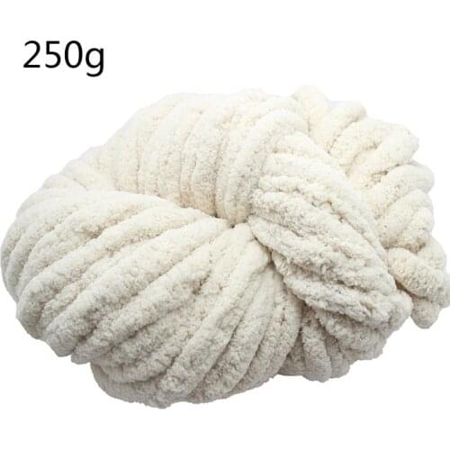 250g Super Soft Warm Chenille Blanket Yarn Handmade Coarse Wool Yarn Knitting DIY Blanket Carpet Scarf Hat Gloves