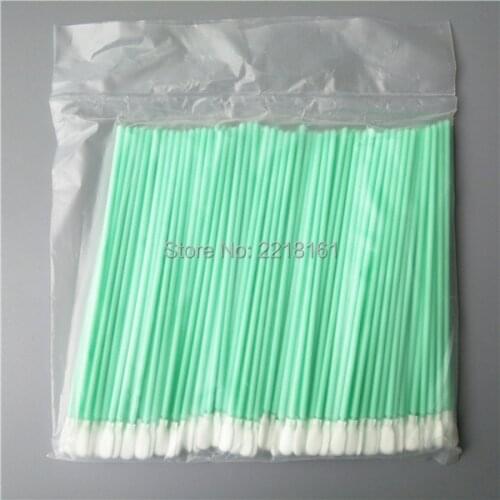 500pcs Antistatic ESD Cleanroom Polyester Solvent Swabs Alternative 163mm Long Alpha Dacron Swabs DX5 DX7 clean Free Shipping
