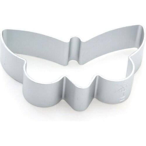 Free Shipping Aluminum Metal Butterfly Cookie Cutter Chocolate Mould Mold Fondant Cake Mold