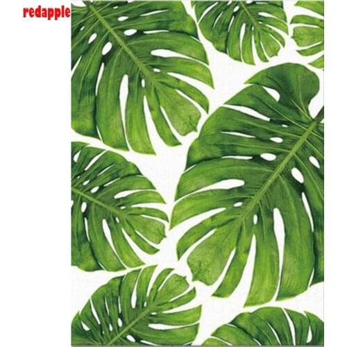 Plants, green leaves Diamond Painting Cross Stitch,Scenic,Full Square,Rhinestones,DIY,Diamond Embroidery ,5D,Diamond mosaic