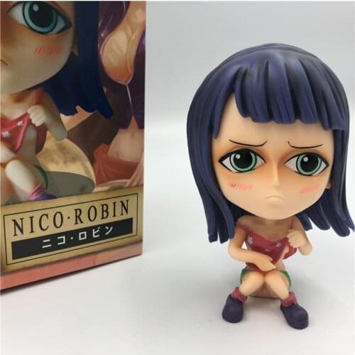 Anime Robin Cute Sexy Girl Sitting Ver. PVC Action Figures Luffy Nico Robin Childhood Lovely Collectibles Model 10