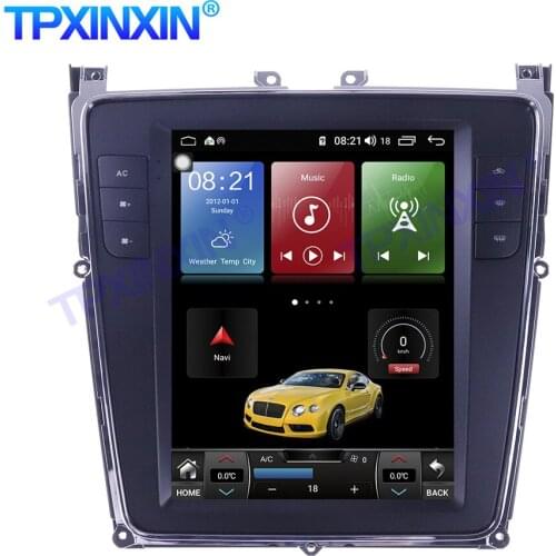 128GB Tesla Screen Android Car Radio For Bentley Continental Flying Spur 2005-2012 Multimedia Video DVD Player Navigation GPS