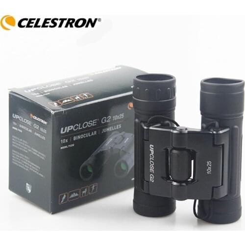 Celestron UpClose G2 10x25 Roof Binocular Telescope Powerful Binoculars Fully Multi Coated Jumelles For Hunting Hiking Camping