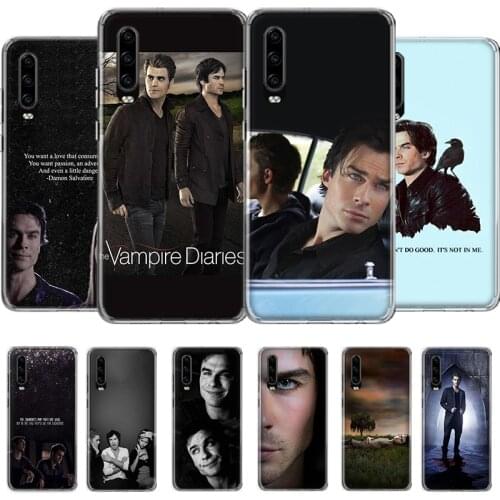 The Vampire Diaries Stefan Damon Salvatore Phone Case For Huawei Honor Y 5 6 7 8 9 10 20 LITE A X S Pro NO/Finger Cover Coque so