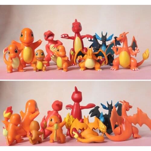 TAKARA TOMY Pokemon Toys Figures Charmander Toys Model Decoration Anime Figure Toys for Children Birthday Christmas Gift