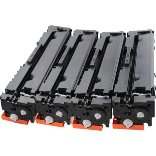 4 Color 201A CF400A BK CF401A C CF402A Y CF403A M Compatible HP Laserjet M252 M252dw M277n M252N M277dw Printers Toner Cartridge