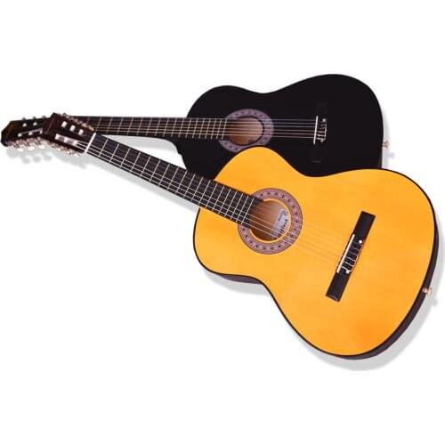 Classical Guitar 30 inch Acoustic Guitar Bundle Kids Wooden 6 Strings Kit for Kids Students Beginners Adults CGT301