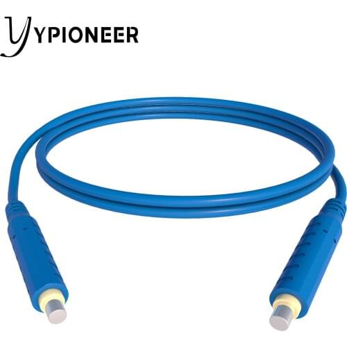 Cleqee 1PC Magnetic Test Leads 30VAC 5A | Low Voltage Magnetic Jumper Silicone Cable 1M - Blue T10005.5