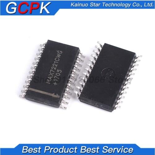 5PCS MAX7221CWG MAX7221CW MAX7221C MAX7221 SOP new and original IC