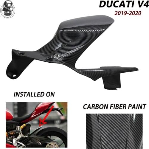 Newest Product Ducati Panigale V4 V4S Motorcycle Carbon Fiber Front And Rear Mudguard Splash Guard 2018 2019 2020