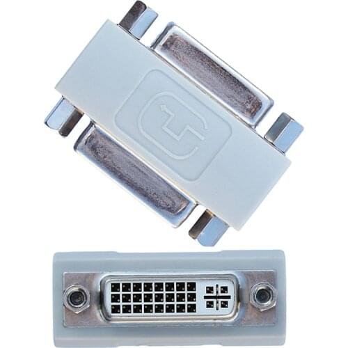DVI Female to DVI 24+5 Pin Female Converter DVI to DVI Adapter Convertor for DVI Cable Extension