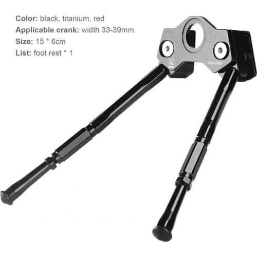 Bicycle Pedal Support Adjustable Crank Foot Holder Brace Frame for Mountain Road Bike Pedal Bracket Crank Foot Holder Brace Fram