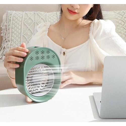 Comfortable Minimalistic Desktop Misting Cooling Fan Portable Misting Fan High Performance for Home