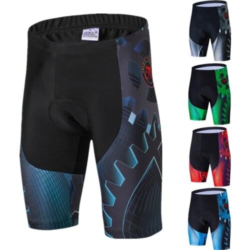 Teleyi Bike Team Gear Cycling Shorts Men 5D Gel Padded Shockproof MTB Bike Shorts Road Tight Bicycle Shorts bermuda ciclismo