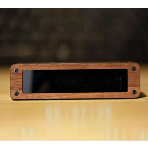 Mini Vintage VFD Clock Vacuum Fluorescent Display Tube Desk Mantel Shelf Clocks Desktop Electronic Table Clocks