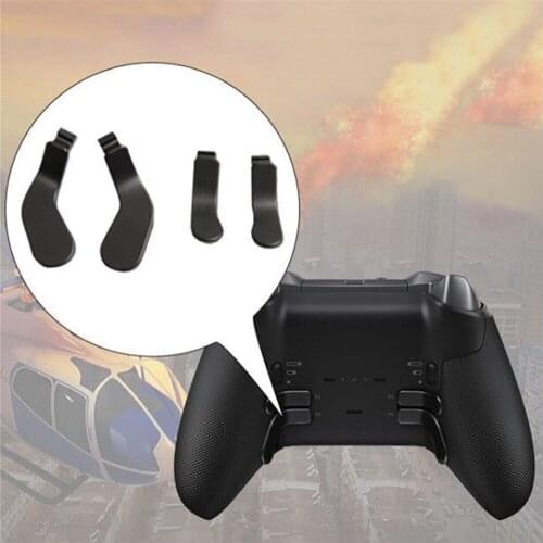 Replacement 4 in 1 Metal Paddles Hair Triggers Extension Keys for Xbox One Elite/ Elite 2 Controller Parts