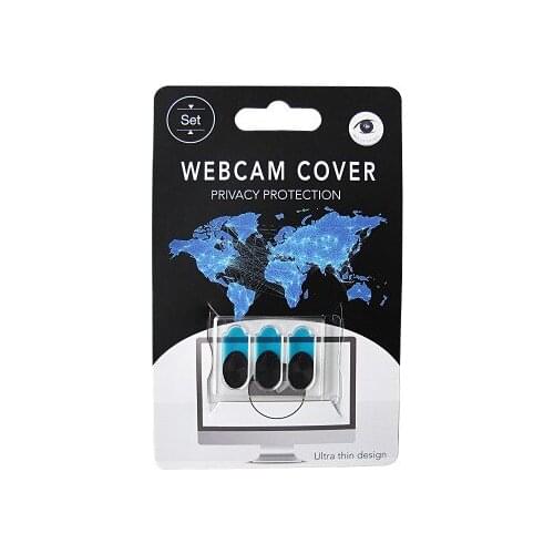 3PCS/SET Round Webcam Cover Privacy Protection Shutter for Smartphone Laptop Desktop Camera Protector Cover Shield Anti-hacker
