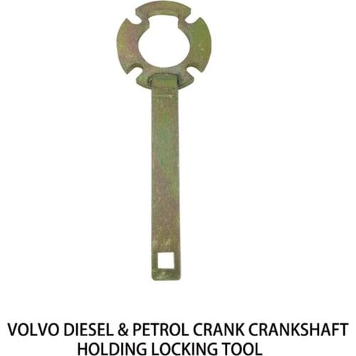 For Volvo Crankshaft Belt Pulley Wrench Diesel Gasoline Crankshaft Fixing Tool Crankshaft Support Wrench
